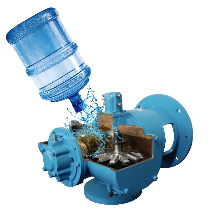 Water-lubricated oil-free energy saving series air compressor