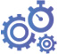 ON-MACHINE REAL TIME PARAMETER MEASUREMENT ICON