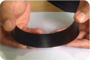 air foil bearing’s physical condition after 100,000 times of on/off tests.
