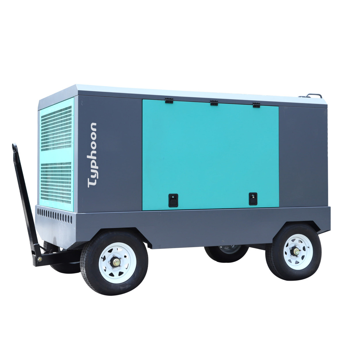Electric Portable Air Compressors details outside